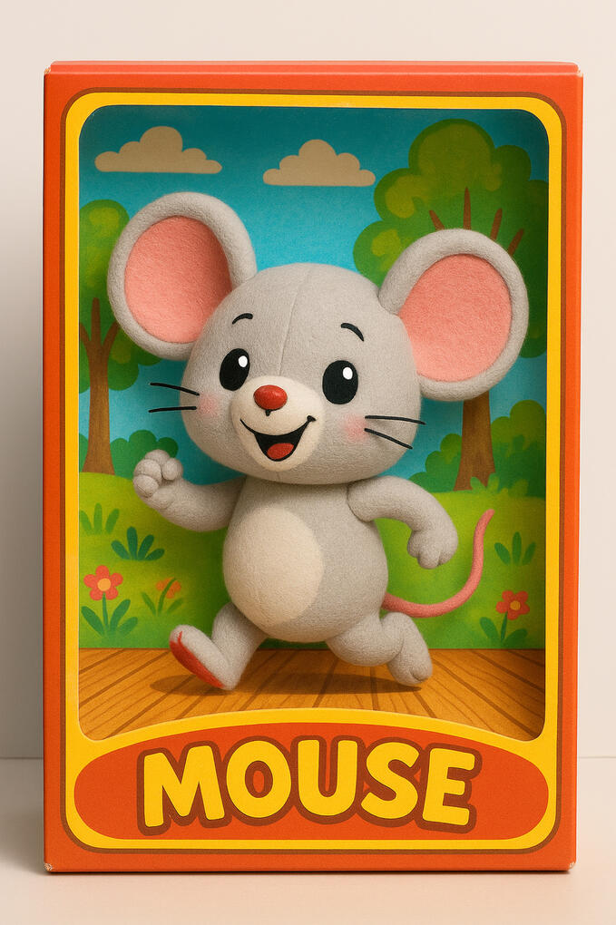 The Little Gray Mouse Toy