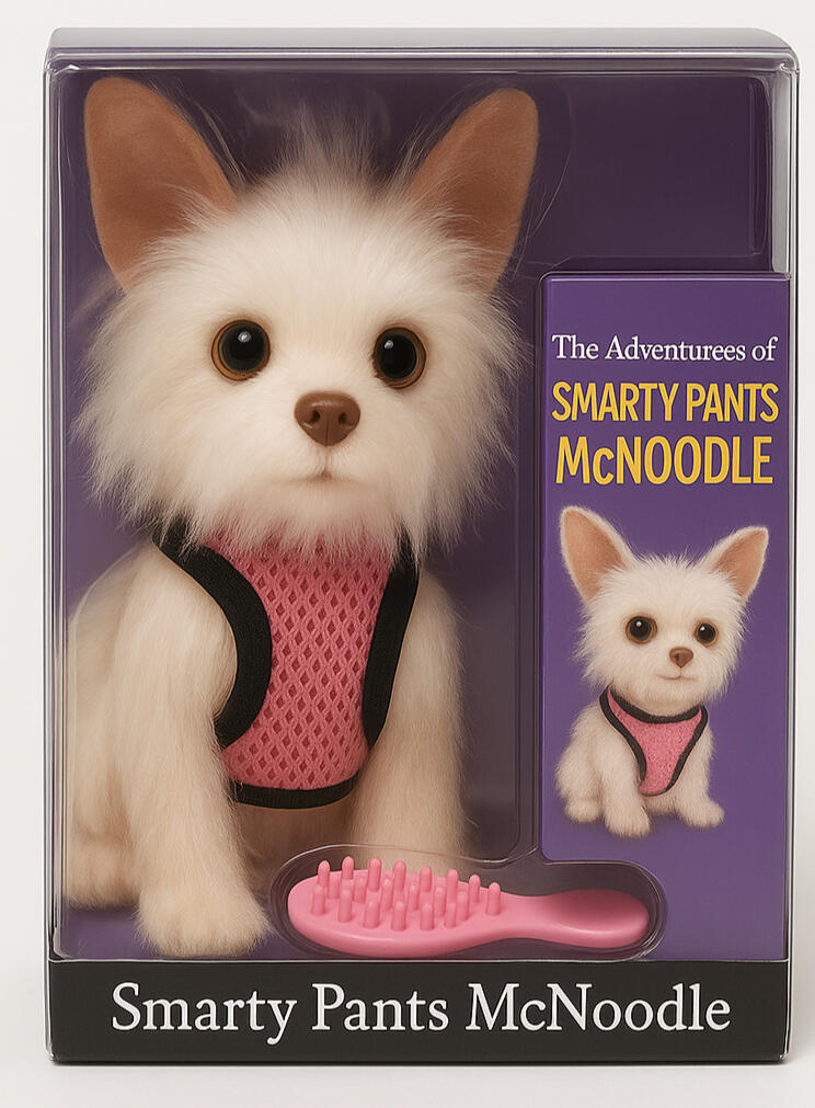 The Adventures of Smarty Pants McNoodle Toy